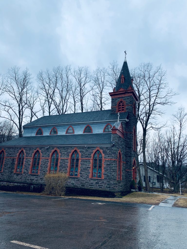 Church of Saint Francis De Sales on Main Street in Phoenicia New York